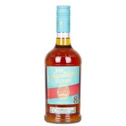 SANTIAGO DE CUBA Anejo 8 Anos 38% Vol. 0,7 Liter bei Premium-Rum.de