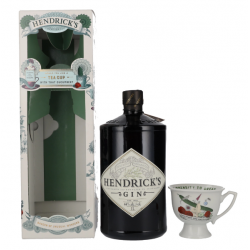 Hendrick's Gin GARDEN OF UNUSUAL WONDERS 44% Vol. 1,0 Liter in Geschenkbox mit Porzellantasse