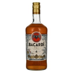 Bacardi 4 Years Old AÑEJO CUATRO Gold Rum 40% Vol. 0,7 Liter hier bestellen.