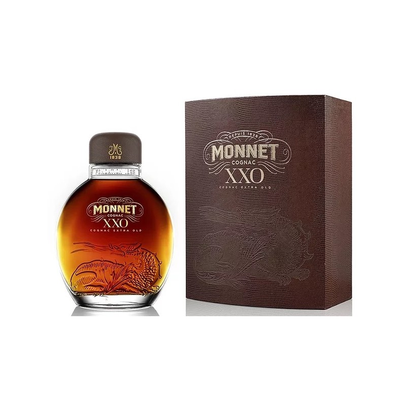 Monnet Cognac XXO Extra Old 40% Vol. 0,7 Liter in Schatulle bei Premium-Rum.de bestellen.