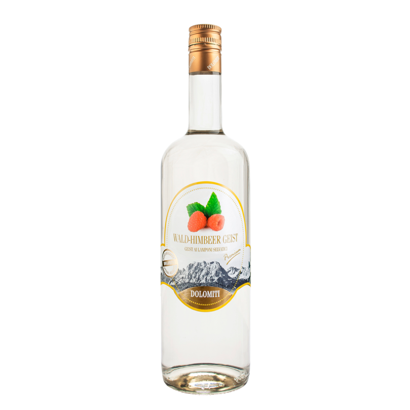 Dolomiti Wald-Himbeer Geist 40 % Vol. 1,0 Liter bei Premium-Rum.de bestellen.