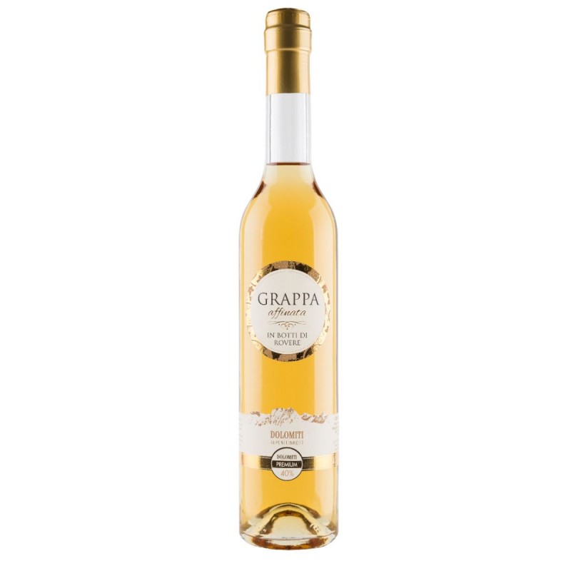 Dolomiti Grappa Riserva 40 % Vol. 0,5 Liter bei Premium-Rum.de bestellen.