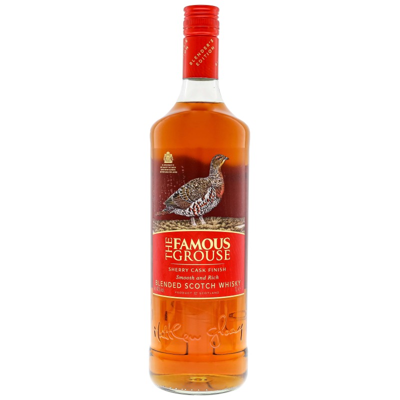 The Famous Grouse Sherry Cask Finish Blended Scotch Whisky 40% Vol. 1,0 Liter hier bestellen.