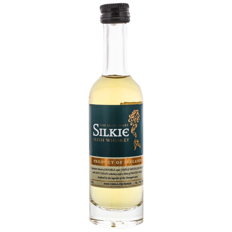 The Legendary SILKIE Blended Irish Whiskey 46% Vol. 0,05 Liter bei Premium-Rum.de bestellen.