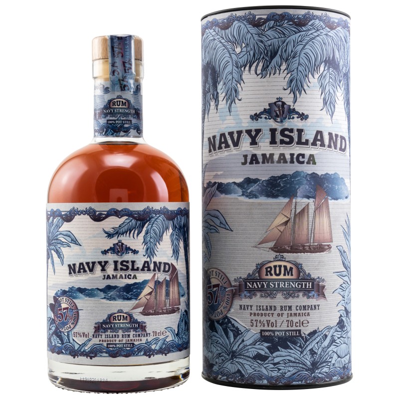 Navy Island JAMAICA Navy Strength Rum 57% Vol. 0,7 Liter in Geschenkbox bei Premium-Rum.de