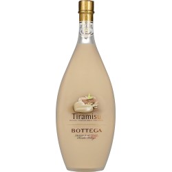 Bottega Crema al TIRAMISÙ Cream Liqueur 17% Vol. 0,5 Liter bei Premium-Rum.de