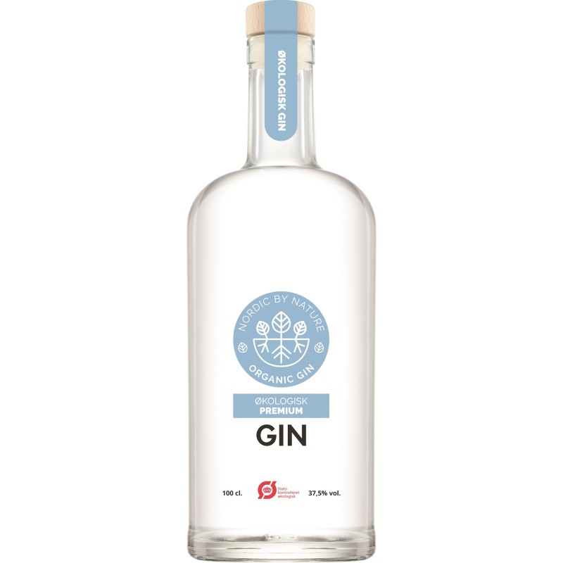 Nordic by Nature Premium Gin Organic 37,5% Vol. 1,0 Liter