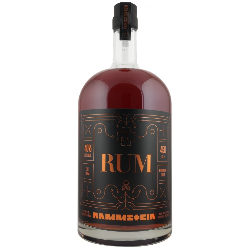 Rammstein Rum Jumbo-Flasche 40% Vol. 4,5 Liter bei Premium-Rum.de bestellen.