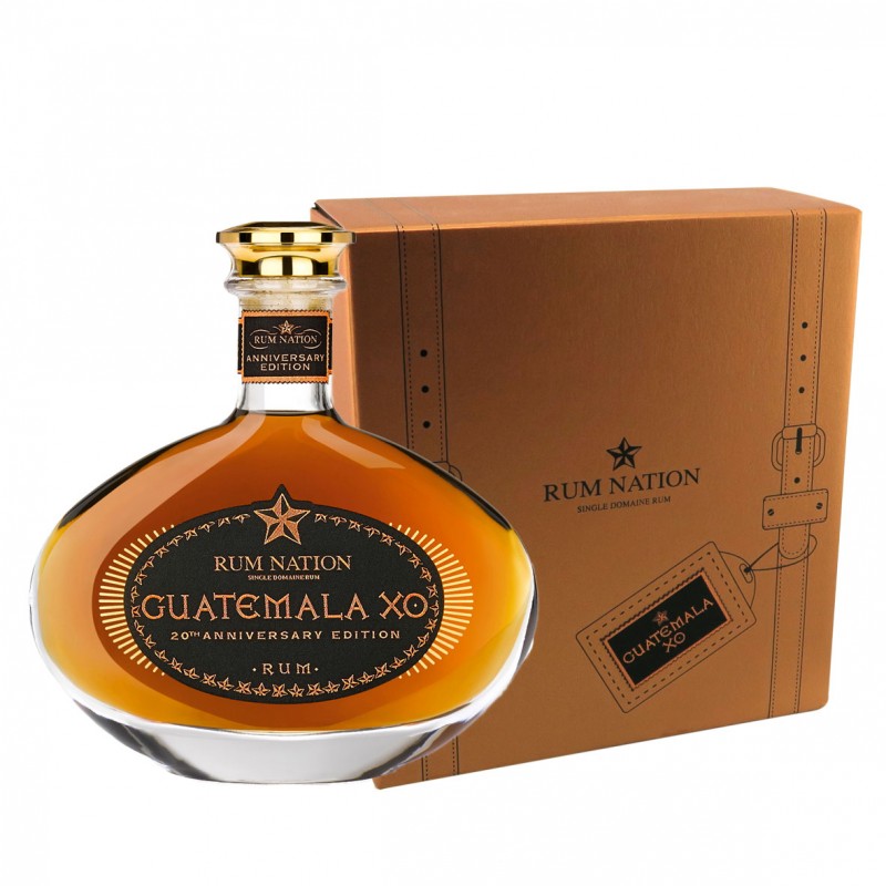 Rum Nation Guatemala XO 20th Anniversary Edition 40% Vol. 0,7 Liter