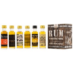 Rum Tasting Box 6 x 0,02 Liter bei Premium-Rum.de online bestellen.