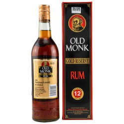 Old Monk Gold Reserve 12 Jahre 0,7 Liter bei Premium-Rum.de online bestellen.