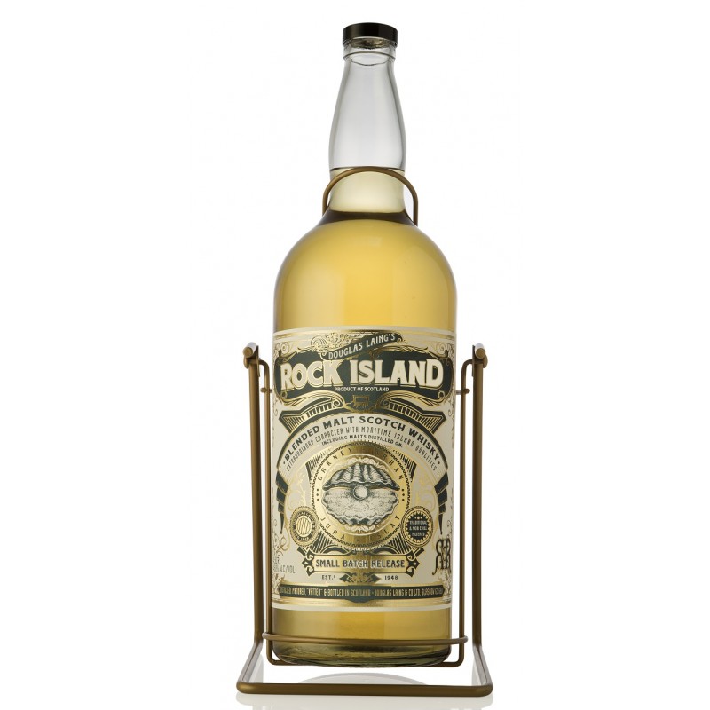 ROCK ISLAND Blended Malt Scotch Whisky 46,8% Vol. 4,5 Liter bei Premium-Rum.de bestellen.