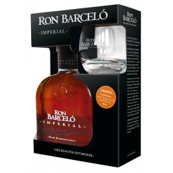 Barcelo Imperial Rum 38% Vol. 0,7 Liter in Geschenkbox mit Tumbler bei Premium-Rum.de bestellen.