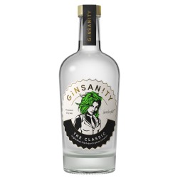 Ginsanity Classic Premium Dry Gin 42,5% Vol. 0,5 Liter bei Premium-Rum.de bestellen.