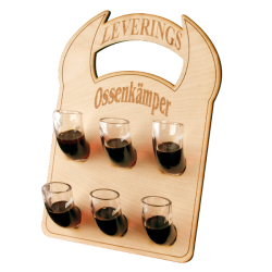 Ossenkämper Hornträger mit 6 Horngläsern bei Premium-Rum.de