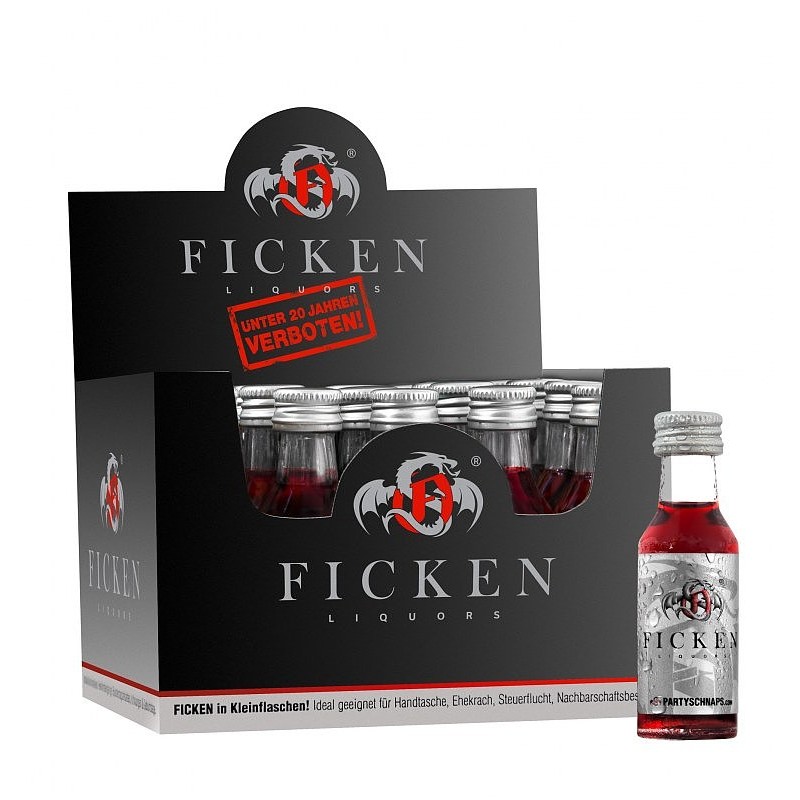Ficken Liquors 15% Vol. 20 x 0,02 Liter bei Premium-Rum.de