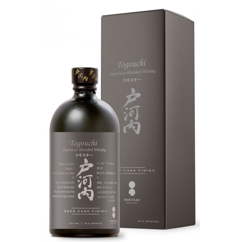 Togouchi Sake Cask Japanese Blended Whisky 40% Vol. 0,7 Liter bei Premium-Rum.de